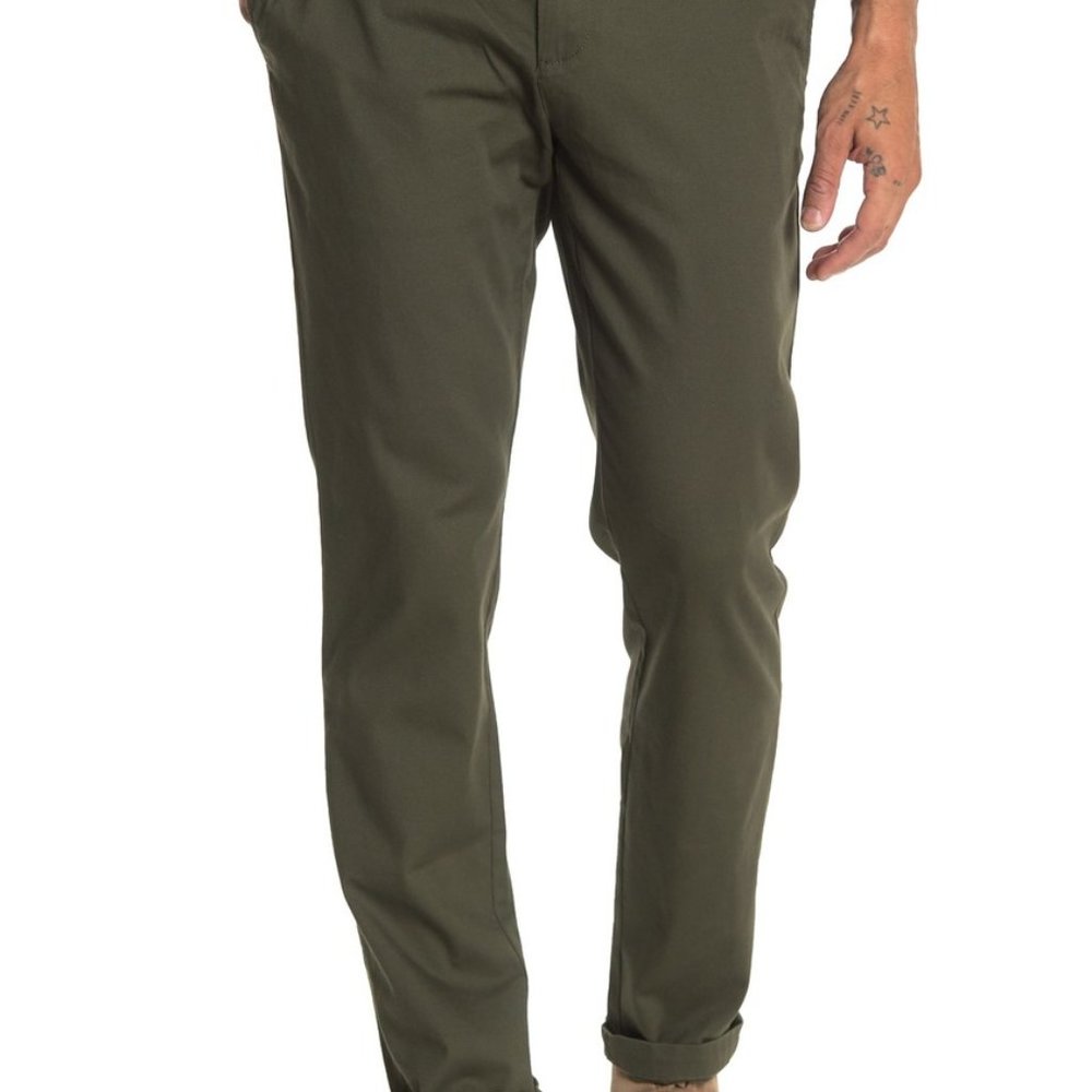 Penguin Olive Green Chino 34x32